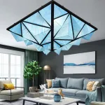 Потолочная люстра Aqua Creations Lighting ceiling D100 Blue