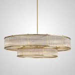 Люстра на штанге RH Marais Round Chandelier D100