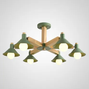 Потолочная люстра HORN B D84 Green Потолочная люстра HORN B D84 Green