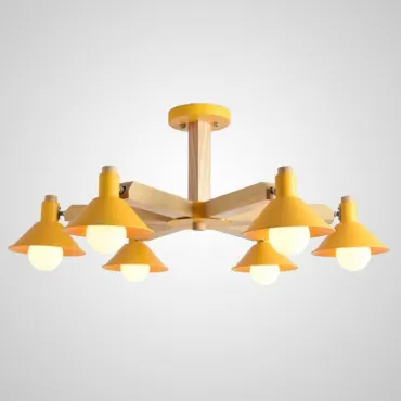 Потолочная люстра HORN B D84 Yellow Потолочная люстра HORN B D84 Yellow