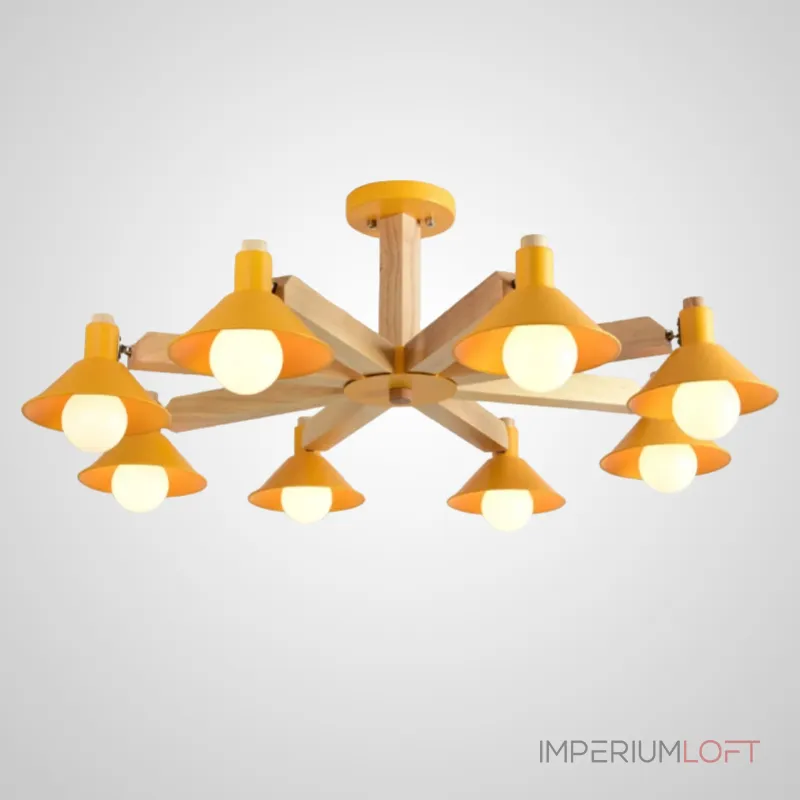 Потолочная люстра HORN B D94 Yellow Потолочная люстра HORN B D94 Yellow