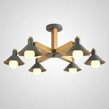 Потолочная люстра HORN B D84 Gray