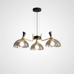 Подвесная люстра AMANDA D68 Amber