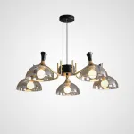 Подвесная люстра AMANDA D82 Amber