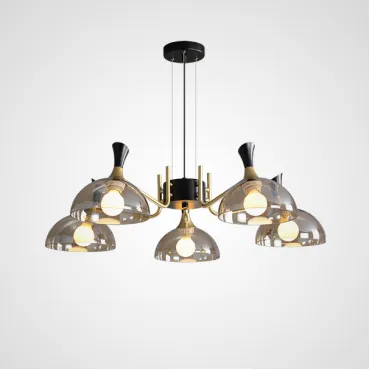 Подвесная люстра AMANDA D82 Amber Подвесная люстра AMANDA D82 Amber