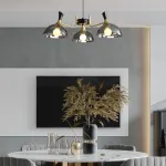 Подвесная люстра AMANDA D82 Amber