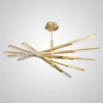 Люстра на штанге ORTON D120 Gold