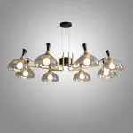 Подвесная люстра AMANDA D115 Amber