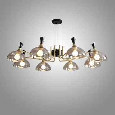 Подвесная люстра AMANDA D115 Amber Подвесная люстра AMANDA D115 Amber