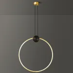 Подвесной светильник WOLKE D40 Brass