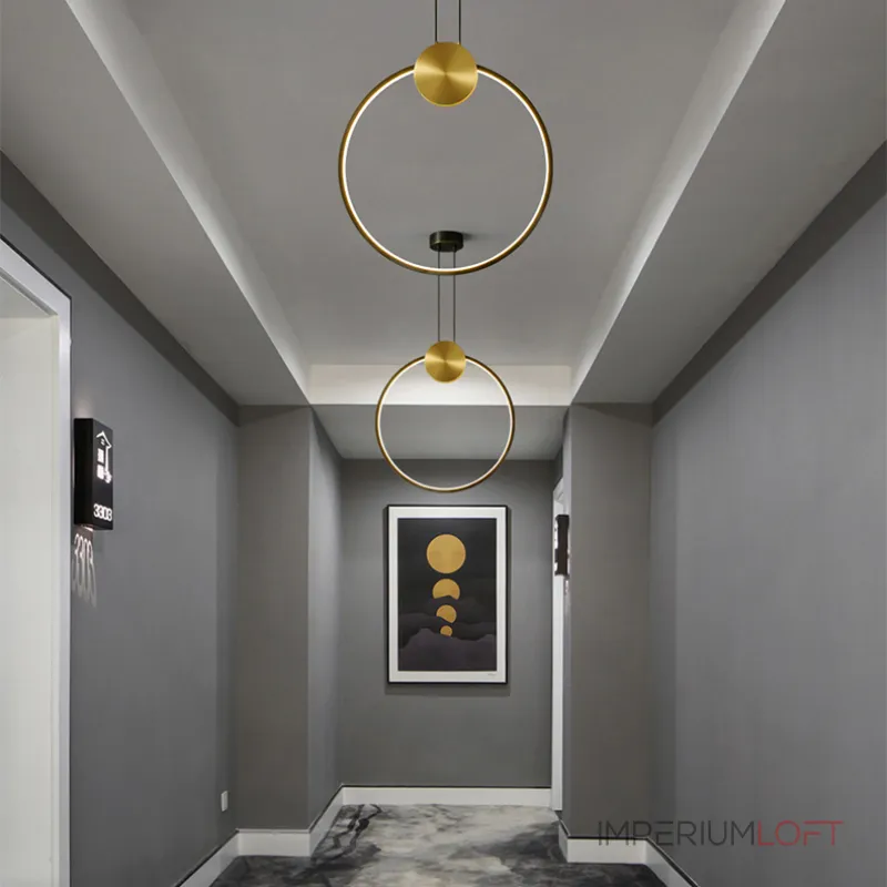 Подвесной светильник WOLKE D40 Brass