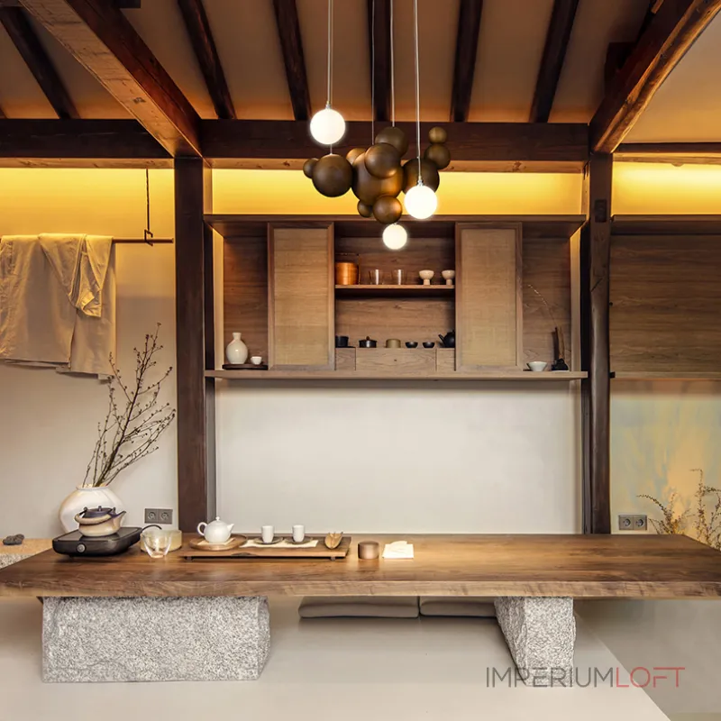 Подвесной светильник HELSING Dark brown