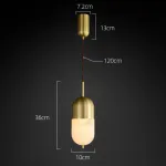 Подвесной светильник SILIA D13