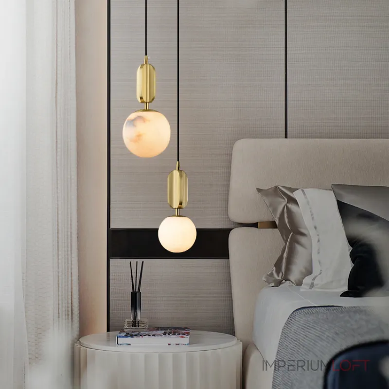 Подвесной светильник VIAL C H15 Brass