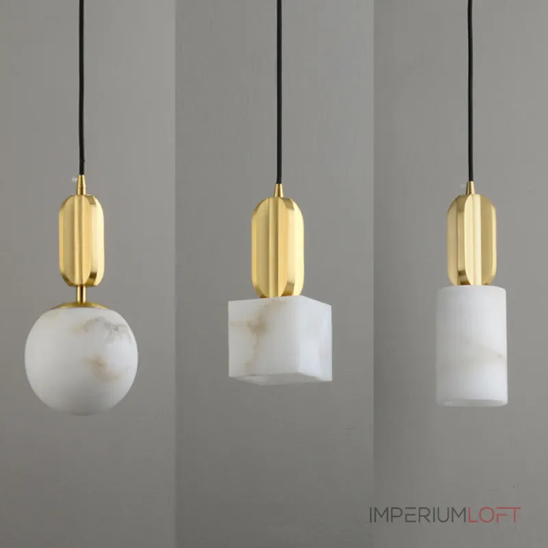 Подвесной светильник VIAL C H15 Brass