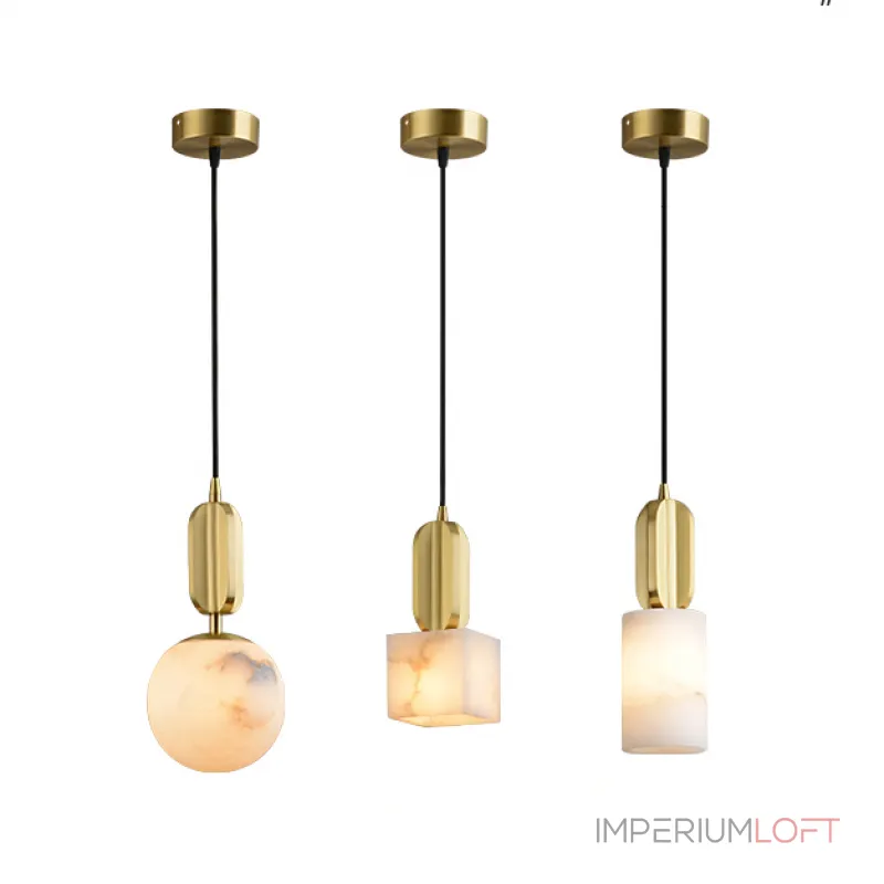 Подвесной светильник VIAL C H15 Brass