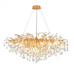 Подвесная люстра Droplet Chandelier oval L120