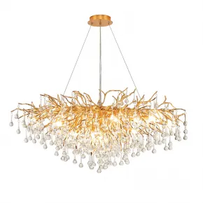 Подвесная люстра Droplet Chandelier oval L120