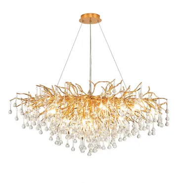 Подвесная люстра Droplet Chandelier oval L120