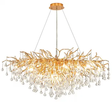 Подвесная люстра Droplet Chandelier oval L140