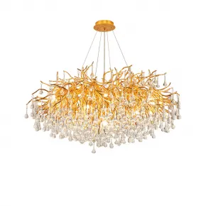 Подвесная люстра Droplet Chandelier circle D80 Подвесная люстра Droplet Chandelier circle D80