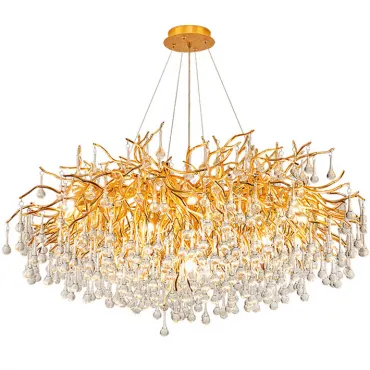 Подвесная люстра Droplet Chandelier circle D150