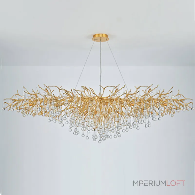 Подвесная люстра Droplet Chandelier oval L120