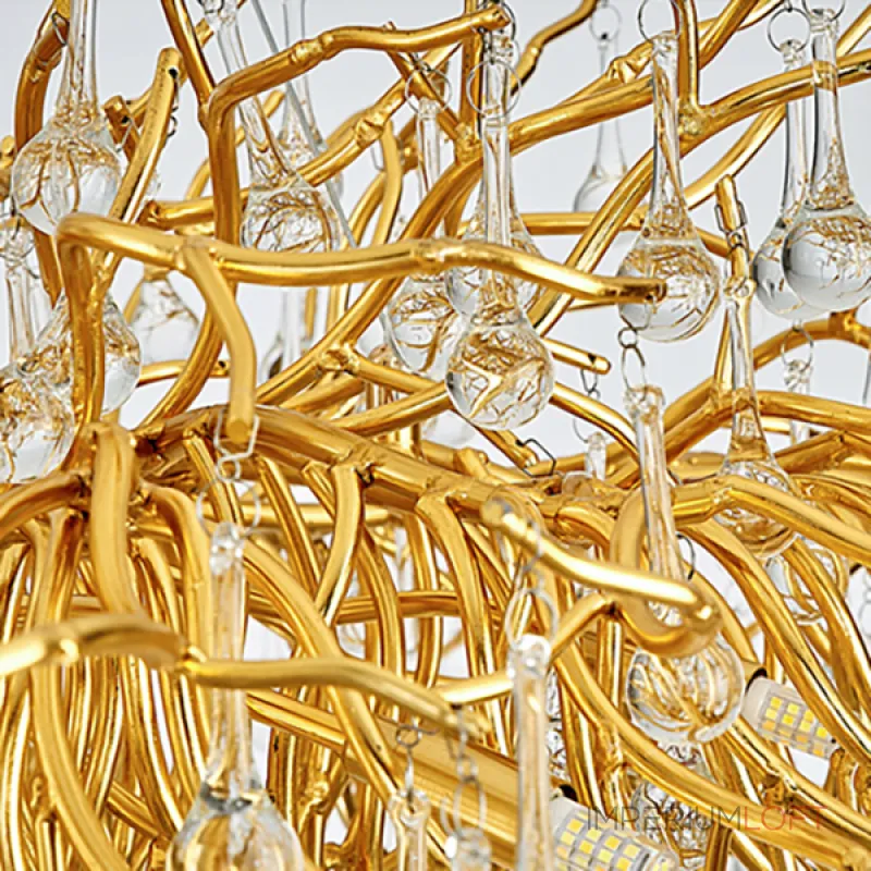 Подвесная люстра Droplet Chandelier oval L120