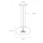 Подвесной светильник INGARA