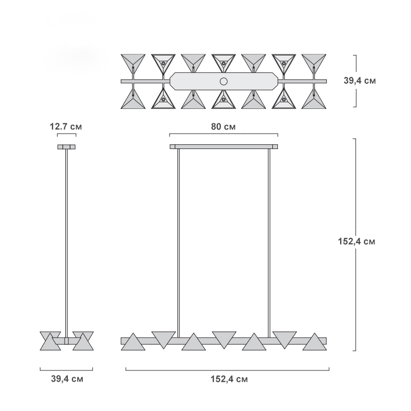 Подвесной светильник ANGULAR