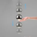 Подвесной светильник BENDIX B A D8 Black