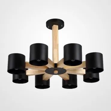 Потолочная люстра MALMO L8 Black