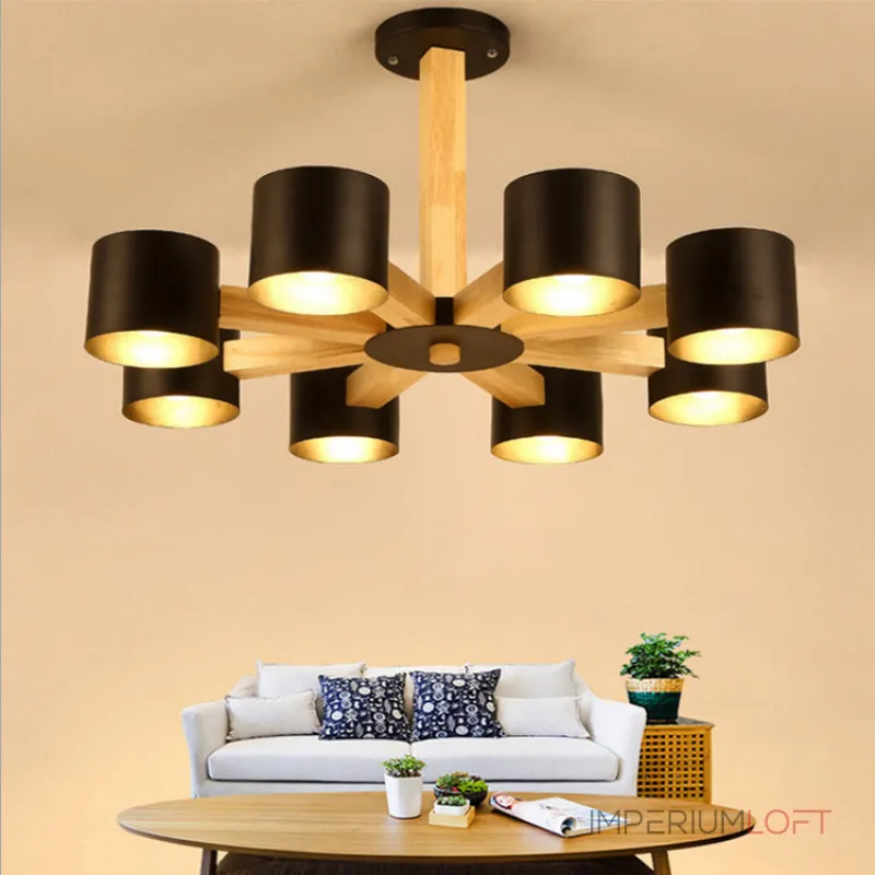 Потолочная люстра MALMO L3 Black