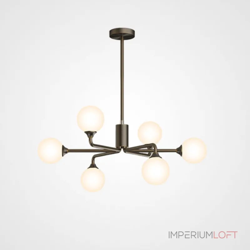 Люстра на штанге PROTON L12 Black Люстра на штанге PROTON L12 Black