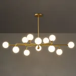 Люстра на штанге PROTON L12 Black