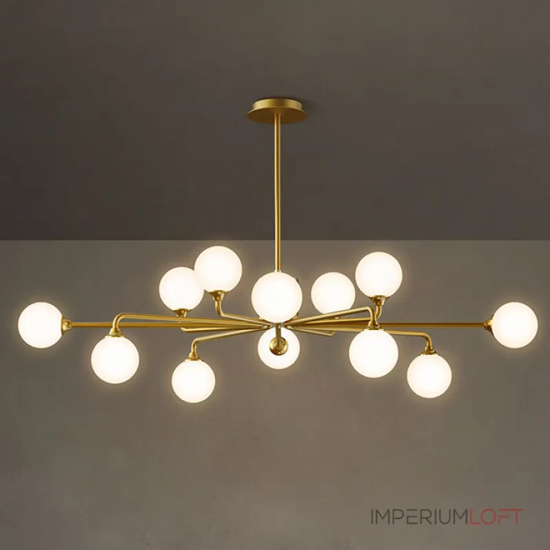 Люстра на штанге PROTON L12 Black Люстра на штанге PROTON L12 Black