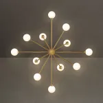 Люстра на штанге PROTON L12 Black