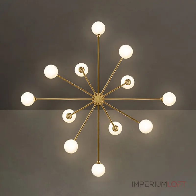 Люстра на штанге PROTON L12 Black Люстра на штанге PROTON L12 Black