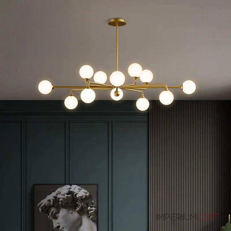 Люстра на штанге PROTON L12 Black Люстра на штанге PROTON L12 Black