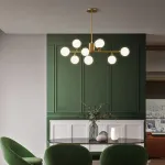 Люстра на штанге PROTON L12 Black