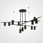 Люстра на штанге CASA N L9 Black