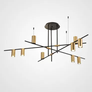 Люстра на штанге CASA N L9 Brass