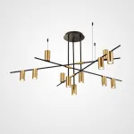 Люстра на штанге CASA N L9 Black