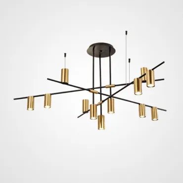 Люстра на штанге CASA N L12 Brass