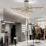 Люстра на штанге CASA N L9 Black