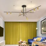 Люстра на штанге CASA N L9 Black