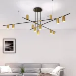 Люстра на штанге CASA N L9 Black