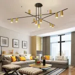 Люстра на штанге CASA N L9 Black