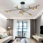 Люстра на штанге CASA N L9 Black