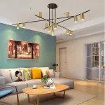 Люстра на штанге CASA N L9 Black